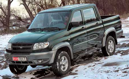 Тест драйв UAZ Pickup.