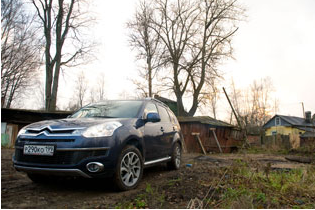 Тест драйв Citroen C-Crosser 2010.