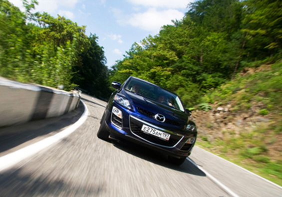 Тест драйв Mazda CX-7 2010.