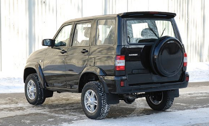 Новинка прошлого года - UAZ Patriot Sport.
