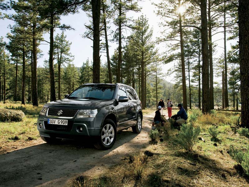 Покоряя бездорожье с Suzuki Grand Vitara