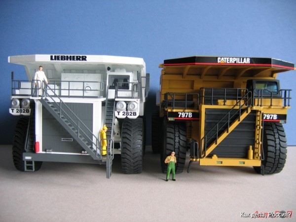 Самосвалы Liebherr