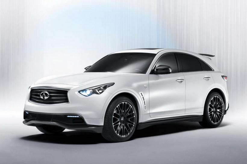 Обзор Infiniti FX Vettel