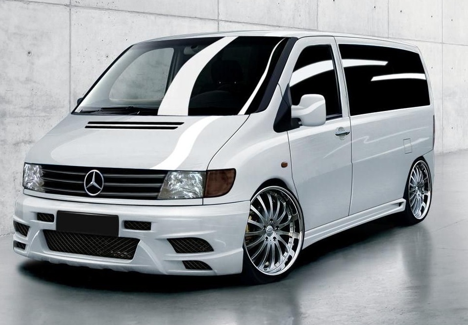 Уверенные шаги Mercedes Vito.