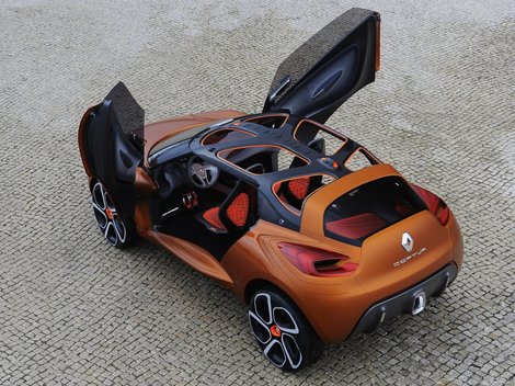 Renault Captur 2013 &ndash; новый кроссовер с экстравагантным дизайном